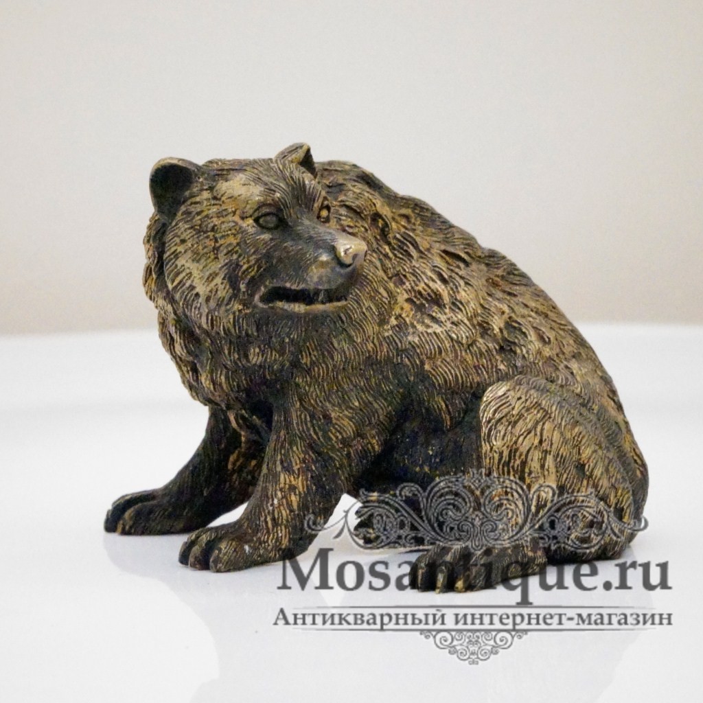 Венская бронзовая скульптура "Бурый Медведь"