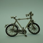 Модель Велосипеда |Серебро