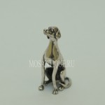 Статуэтка собаки "Английский пойнтер" |Серебро 925 Пробы