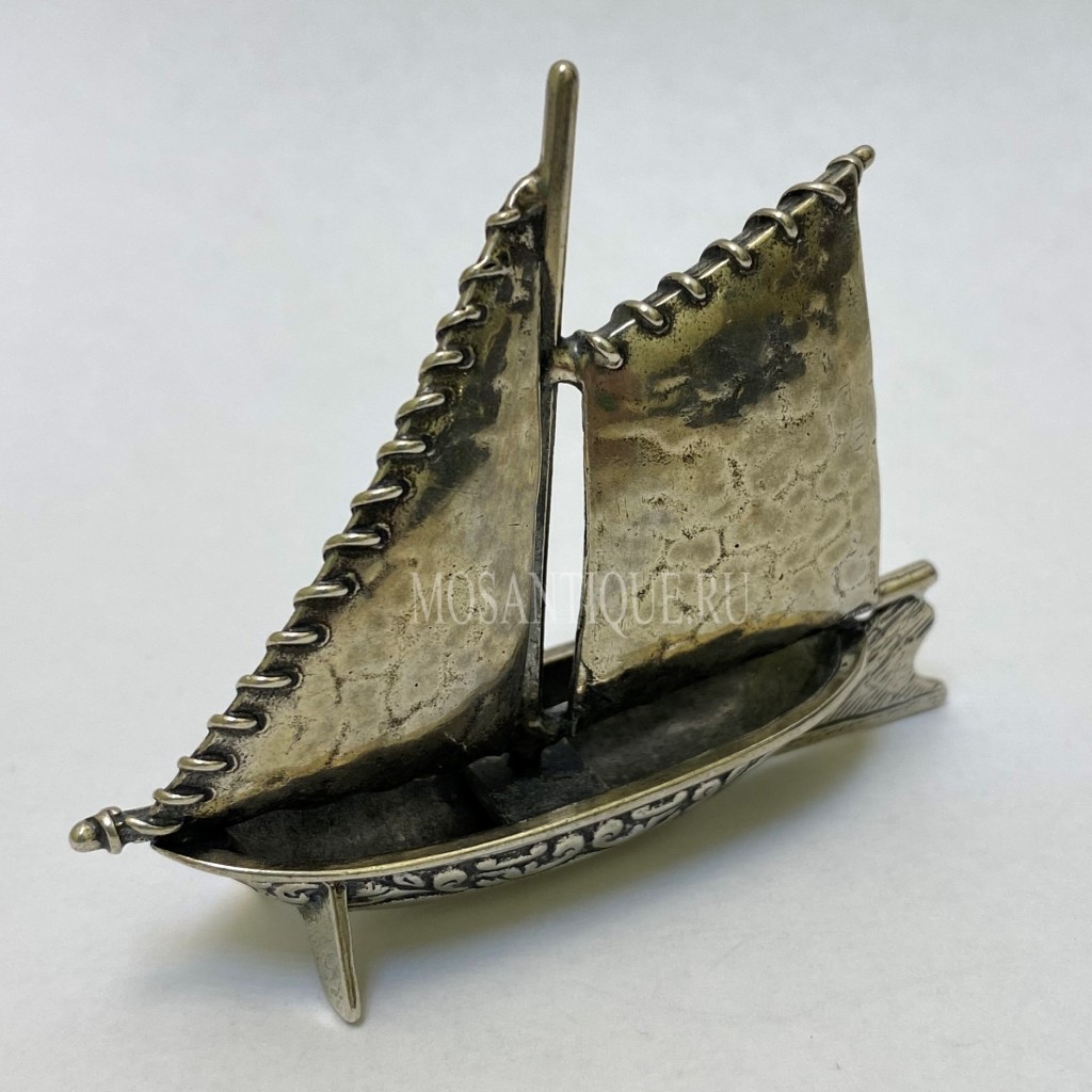 Модель Парусной Лодки | Серебро