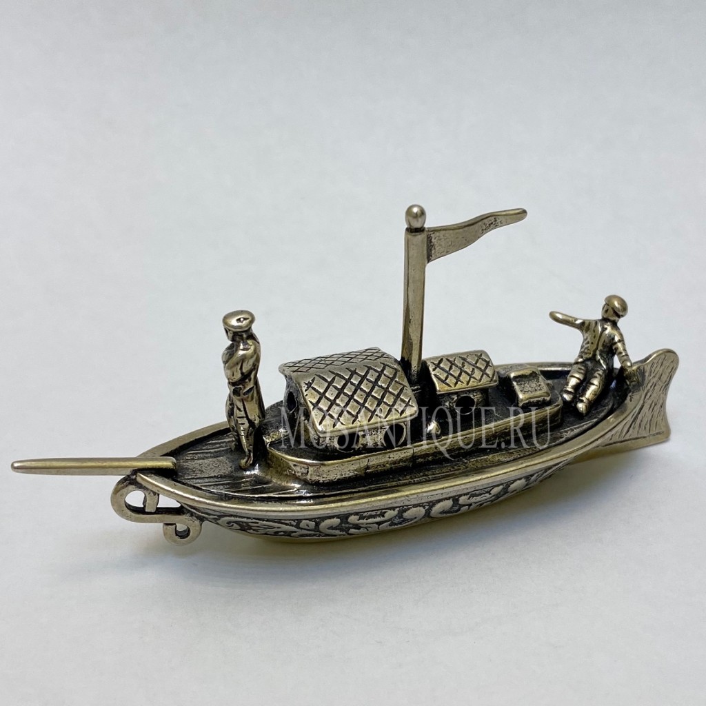 Модель Речной Лодки | Серебро