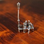 Серебряная миниатюра "Свидание"